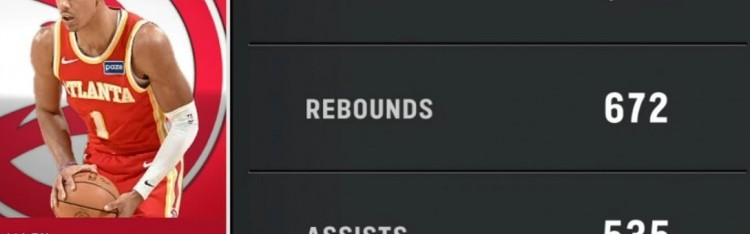 本赛季仅两人达成至少1500分600板500助：杰伦·约翰逊 约基奇